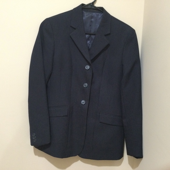 Girls riding jacket. Size 2R. R.J. Brand. Like new Black - Picture 1 of 2